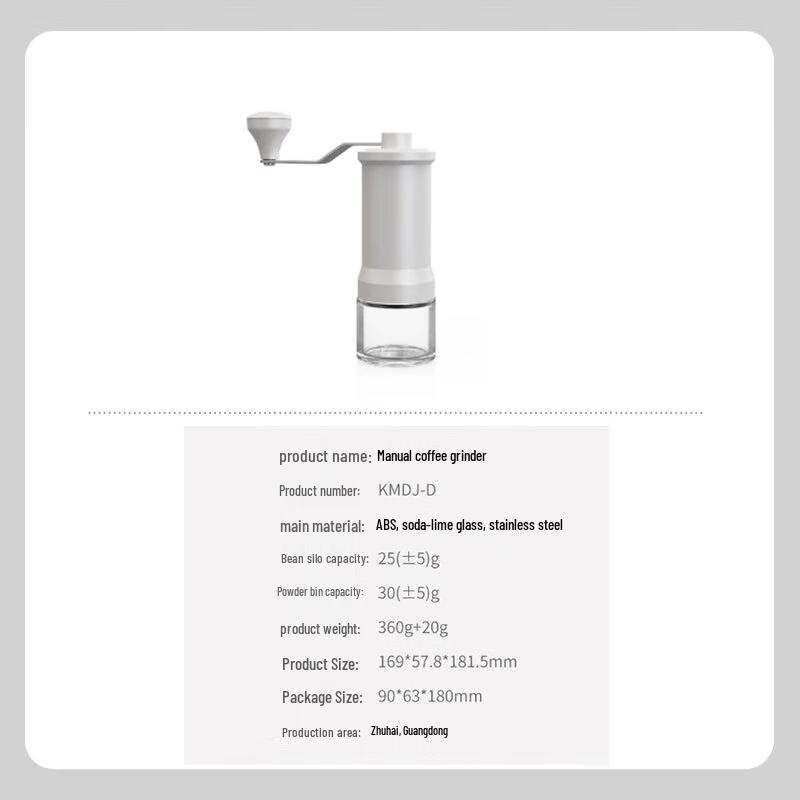 CLITON Portable Manual Coffee Grinder