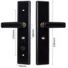 HOTUN Anti-Pry Stainless Steel Security Door Handle