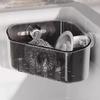 Multi functional Basin Corner Shelf Rotating Sponge Holder Sink Storage Basket  Laundry Room