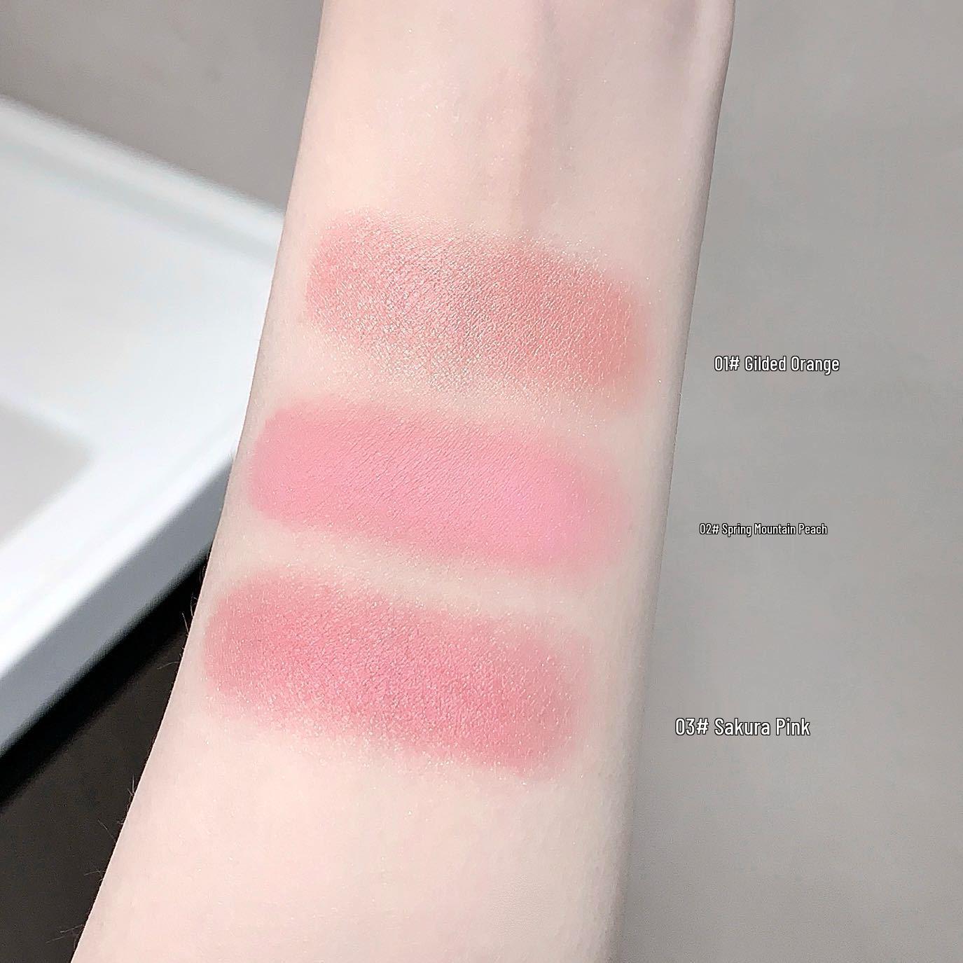 

Kekemood Rejuvenating Cream Blush: Natural Brightening Matte, Low Saturation Nude Tones, Monochromatic Contour Color.