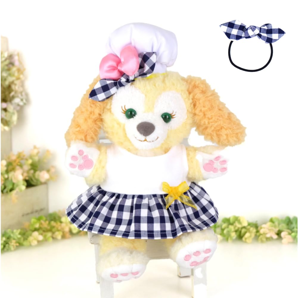 

Куки Энн и другие мягкие игрушки, одетые в одежду cds507pt, одежда, костюм, Япония, цельный, темно-синий, наряжаться, день рождения, Рождество, подарок,