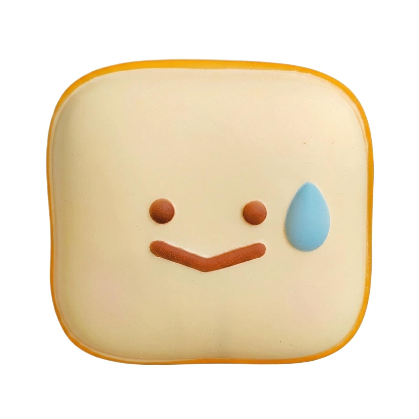 

Soft Square Plush with Face Design Decorative Cushion for Home Office Sofa Chair Bed Back Support One Size
