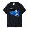 T-shirt MUSE Showbiz Cotone Nero Uomo Taglia Completa S-3XL HC2204 maniche lunghe vintage Lavato Elasticizzato grafica Versatile