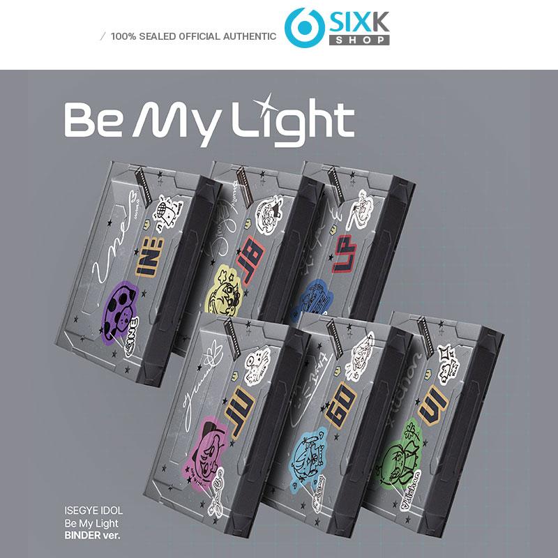 [Pre-order] ISEGYE IDOL Album [BE MY LIGHT] Binder Ver.