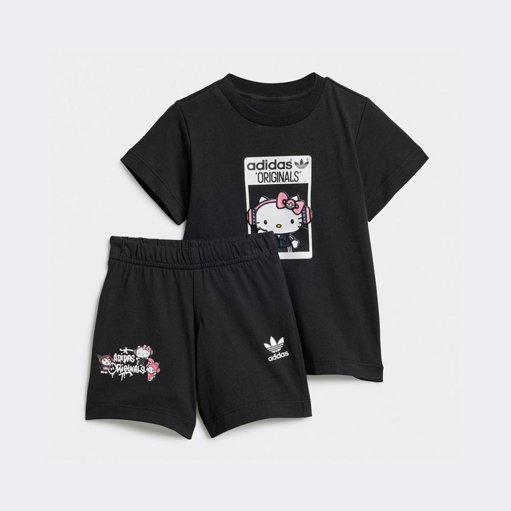 

Короткий чайный сервиз adidas Hello Kitty IR9759 ЧЕРНЫЙ
