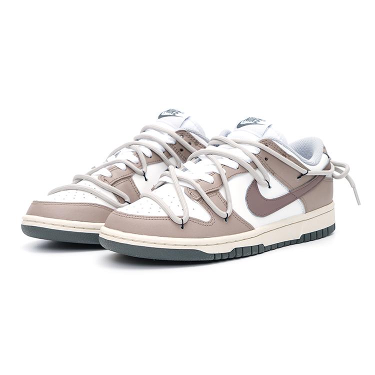 Nike Dunk Low top Skateboard Shoes Women's Mocha DD1503-117(Team15-)