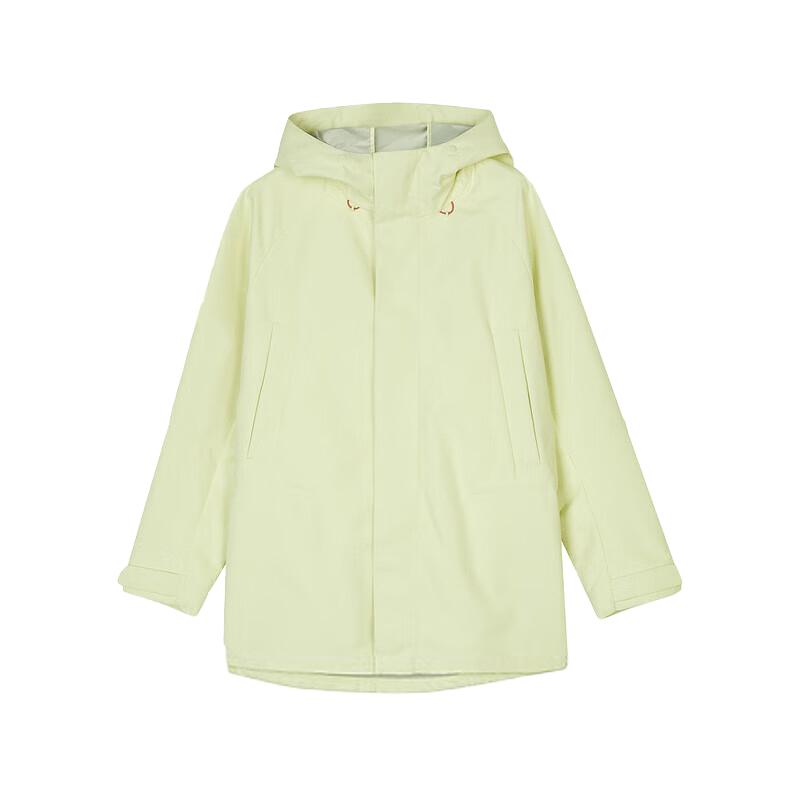 Skechers Outdoor Series Solid Color Casual Sports Hooded Zip Jacket Women Jackets Pineapple-Yellow L324W028-046V L