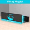 New Kitchen Perforation-free Refrigerator Magnetic Storage Rack Side Seasoning Rack  Magnetic Absorption Storage Rack