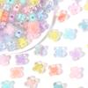 50 Stück/Los Bunte Acryl-Blumenperlen Lose Abstandshalterperlen Für Schmuckherstellung DIY Armband Halskette Ohrringe Zubehör