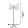 Detachable Wedding Bridal Accessories Versatiles Bowknot  Pattern Adornment for Everyday Outfits and Special Event