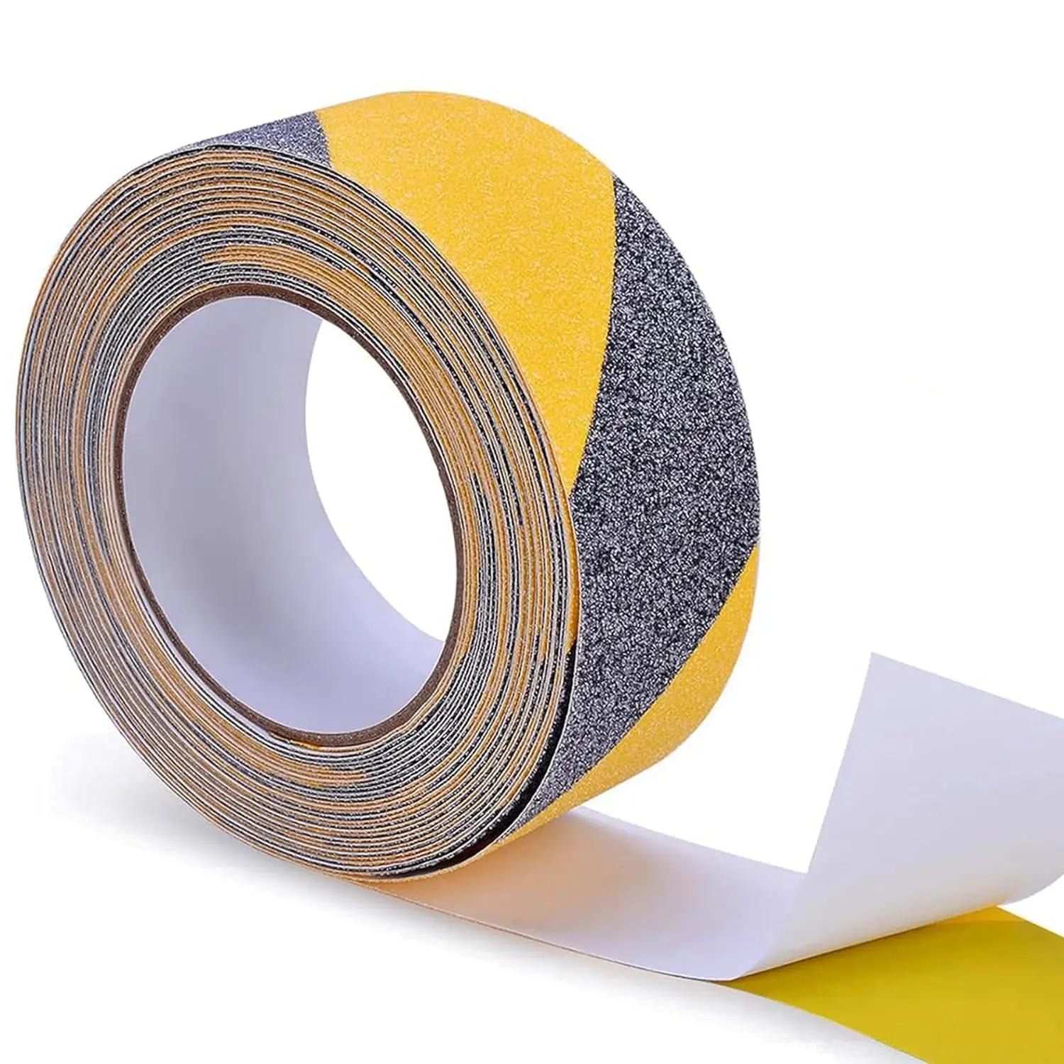

Non Slip Safety Grip Tape Anti-Slip Indoor Outdoor Stickers Strong Adhesive Safety Traction Tape Stairs Floor Warning Tape 25mm&5m