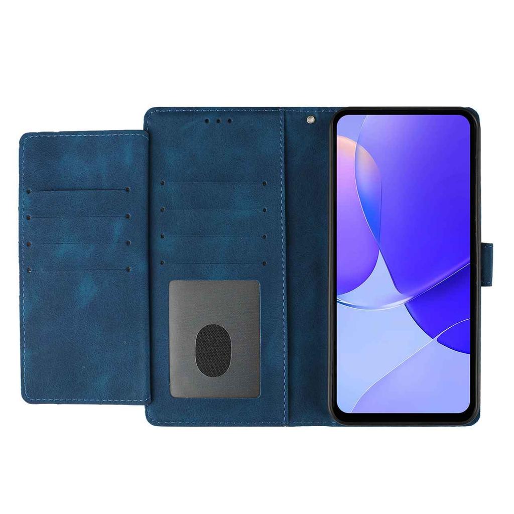 Für iPhone 7-17 Brieftaschenstil Mattes Leder Handyhülle, Mehrere Kartenfächer & Ständer, Stoßfeste Schutzhülle (8 Farben)