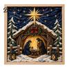 Fabric Poke Art Kit 3D Christian for Adults, Faith Inspired Layered Texture Craft Kit, DIY Christmas Wall Handmade Religious Gift Birthday Ideas
