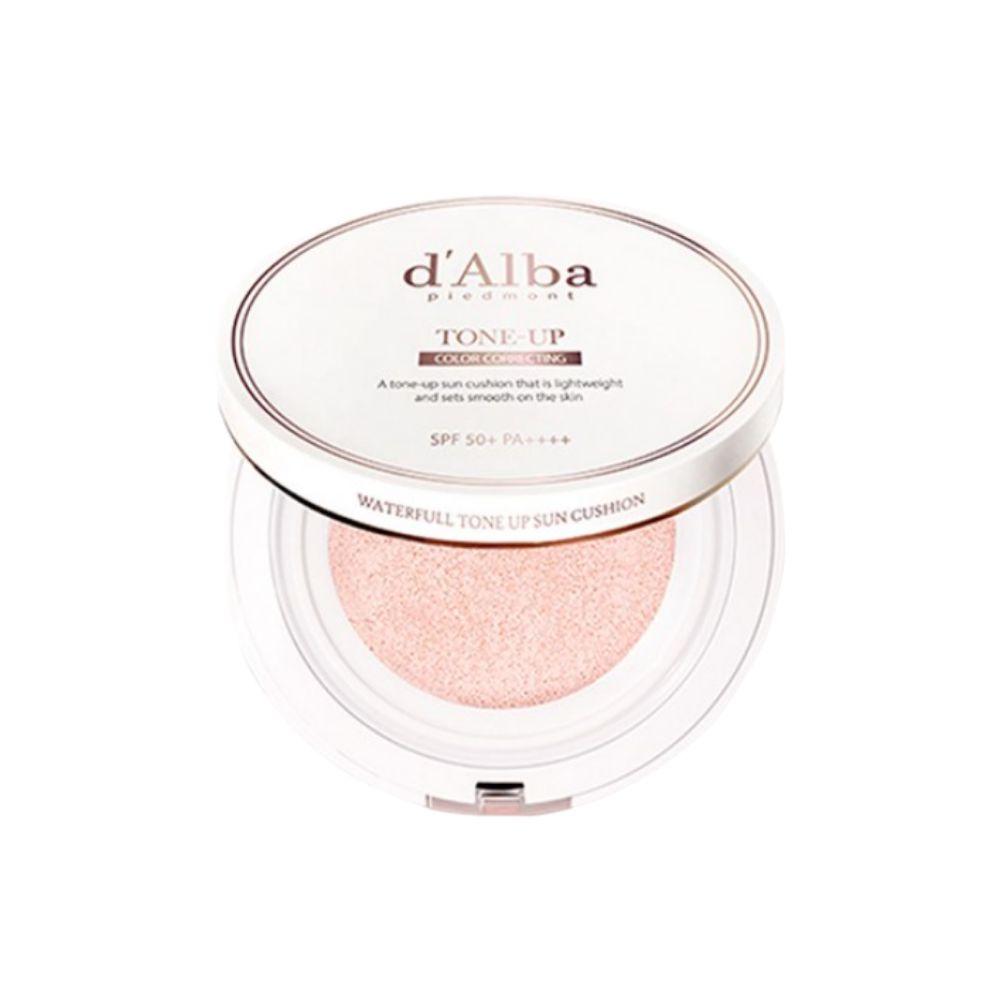 d Alba Waterfull Tone-Up Sun Cushion SPF50+ PA++++ Brightening UV Protection 15g