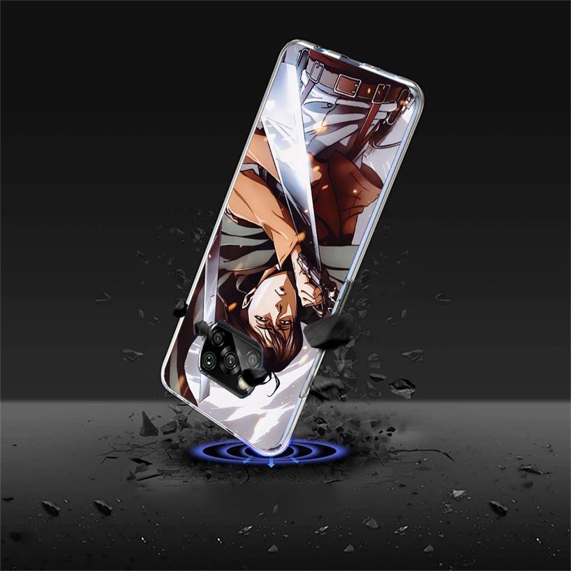 Levi Attack Phone Case For Xiaomi Poco X7 X6 X5 Pro F7 Ultra Redmi 15C 15 13C 13 12C 12 10 10A 10C 9 9A 9C 9T Cover Poco X7 X6 X