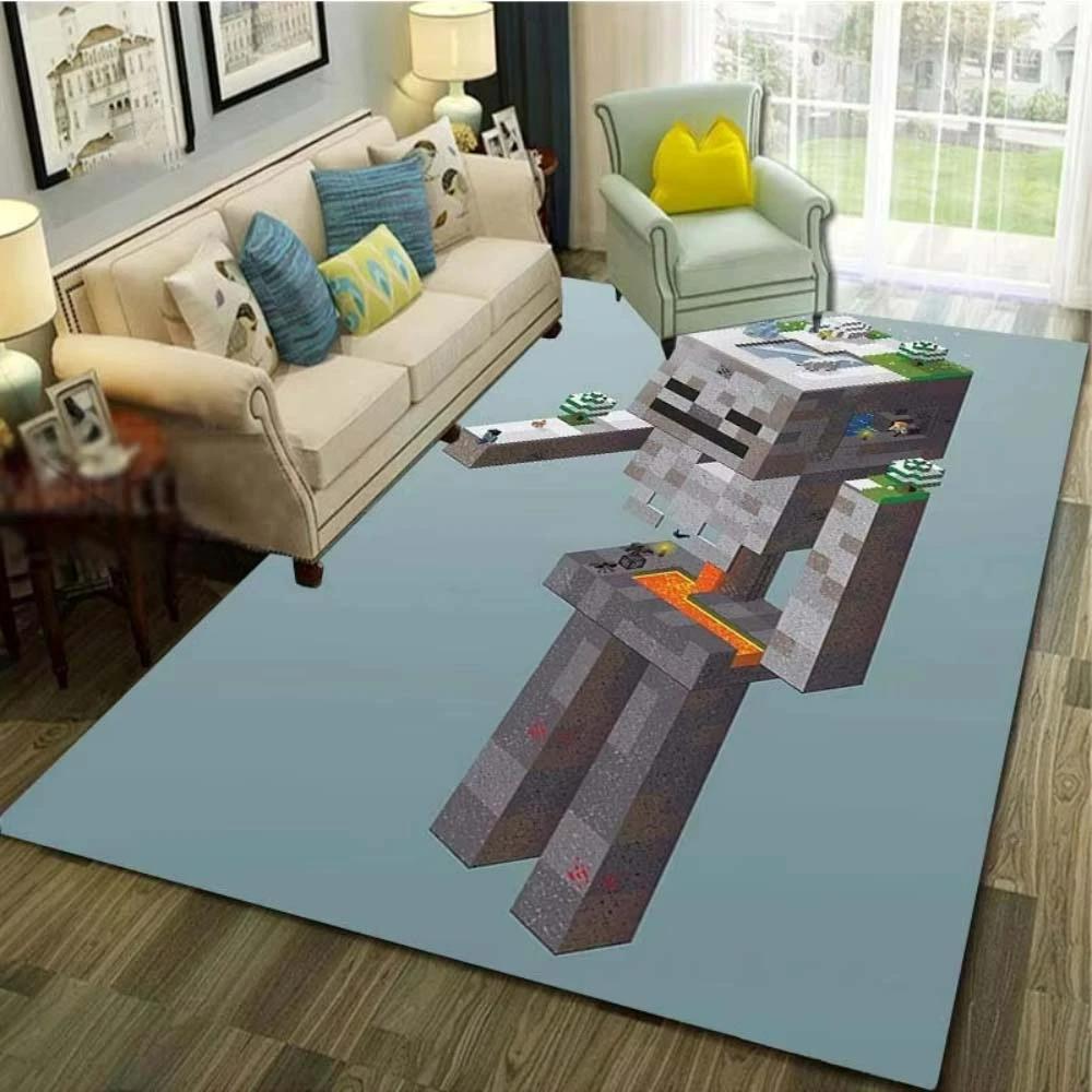 Cartoon Game Characters Carpet  for Living Room Modern Decor Bedroom Non-Slip Soft Rug Kitchen Floor Mat Entrance Doormat
