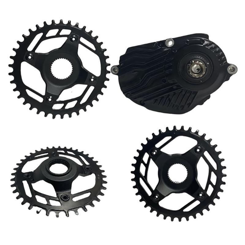 Compatible ChainRing Adapter for Bafang MidDrive Motors 104BCD For M500 M510 For M600 M620 with 34T 40T Options