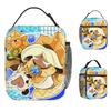 Pure Vanilla Insulated Lunch Bags Cooler Bag Reusable Meal Container Cookie Run Kingdom Tote Lunch Box Food Storage Bags