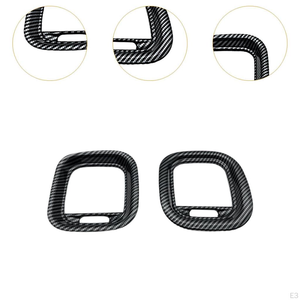 2Pcs Air Vent Covers Outlet Protector Replacement Truck Assembly Conditioner Cover for