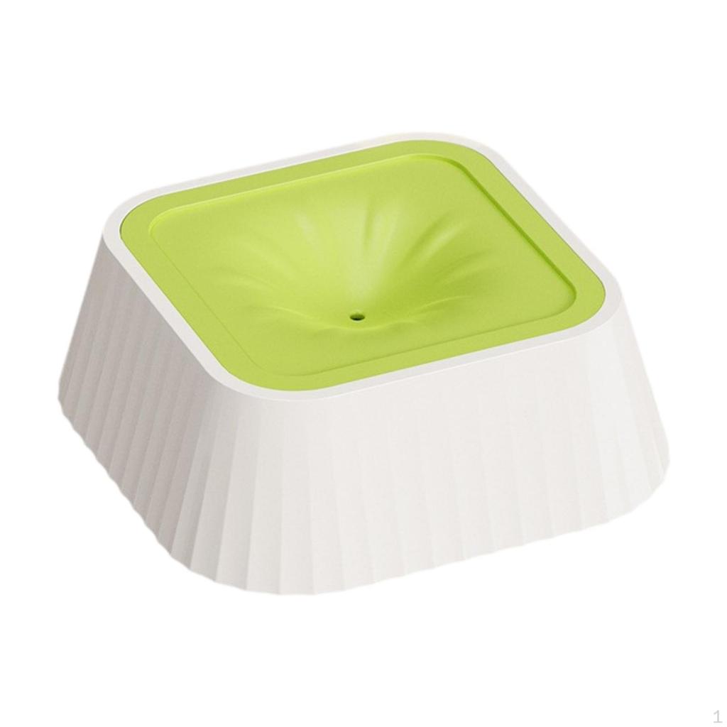 Bowl Pet Water Dispenser Anti Overflow Slow Drinking for Messy Drinkers Medium Large Dogs