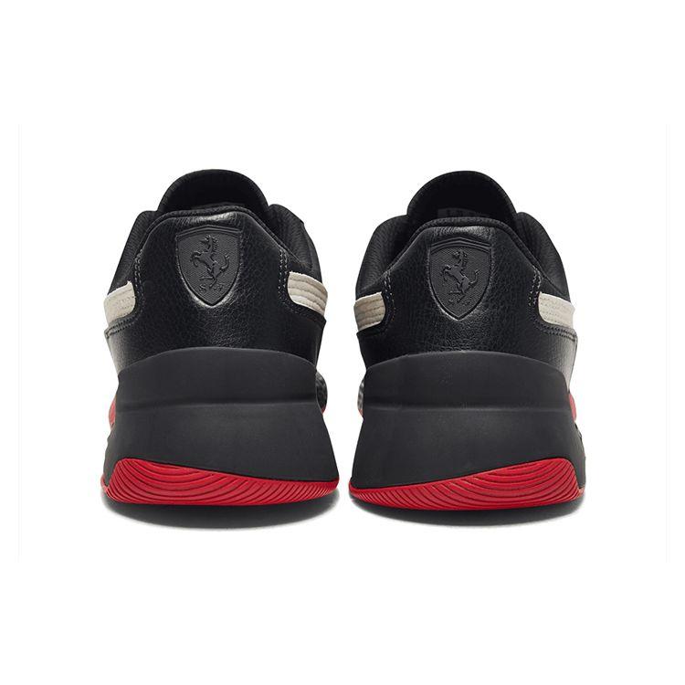 Scuderia Ferrari X Puma Speed Hybrid LS Black Rosso Corsa Men Sneakers Pastel-Parchment 306404-02