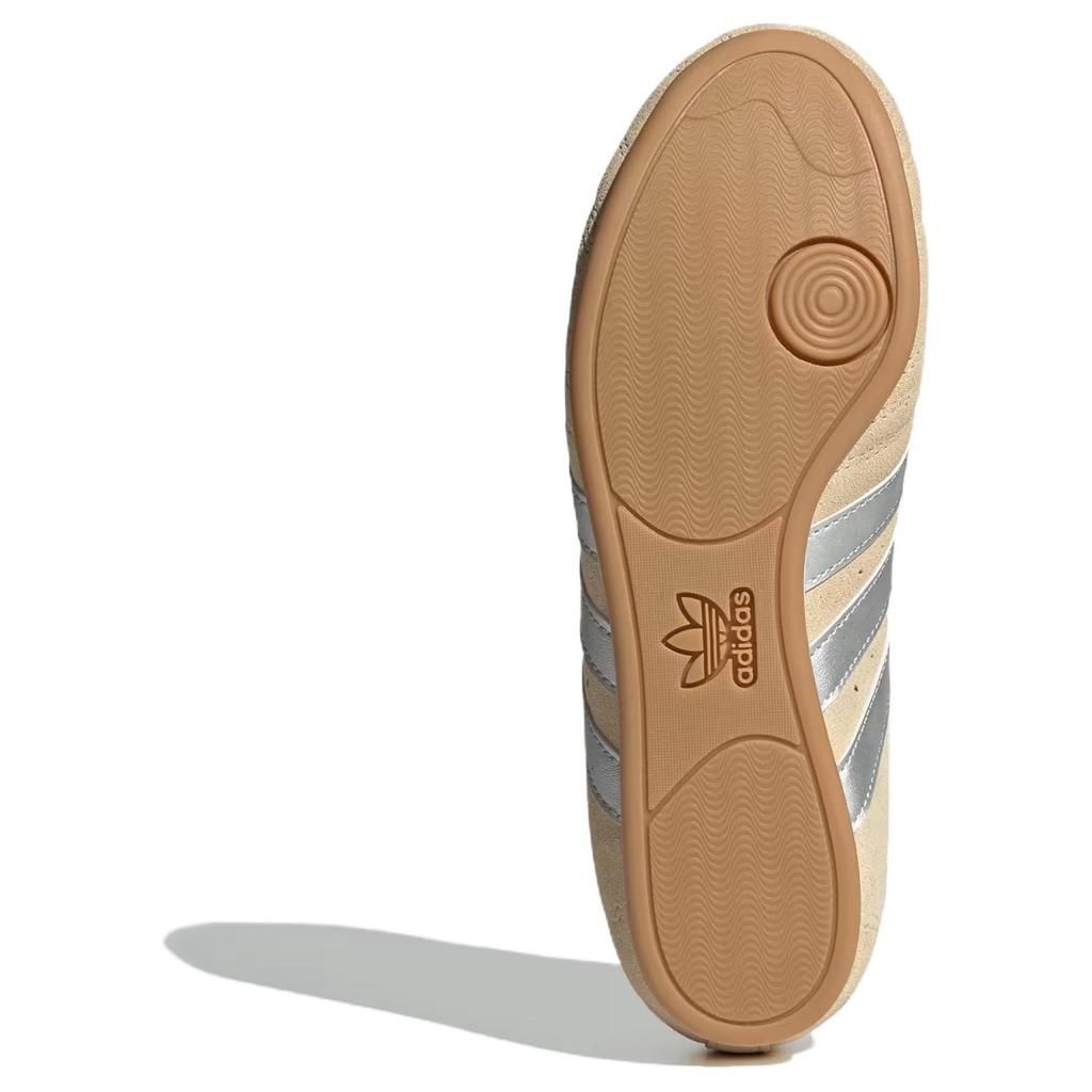 Adidas  Taekwondo Lace Sand Strata Silver Metallic Women Sneakers Cream Off-White JQ0558