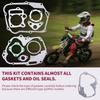 Gasket Set Compatible with Chinese Honda Engine 110cc 125cc Taotao ATV Dirt Bike Go Kart Quad 4 Wheeler Dune Buggy Coleman Coolester SSR Apollo