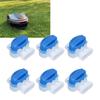 20Pcs 3 Hole Terminal Block Engineering Plastic Wire Connector Locator for Lawn Mower