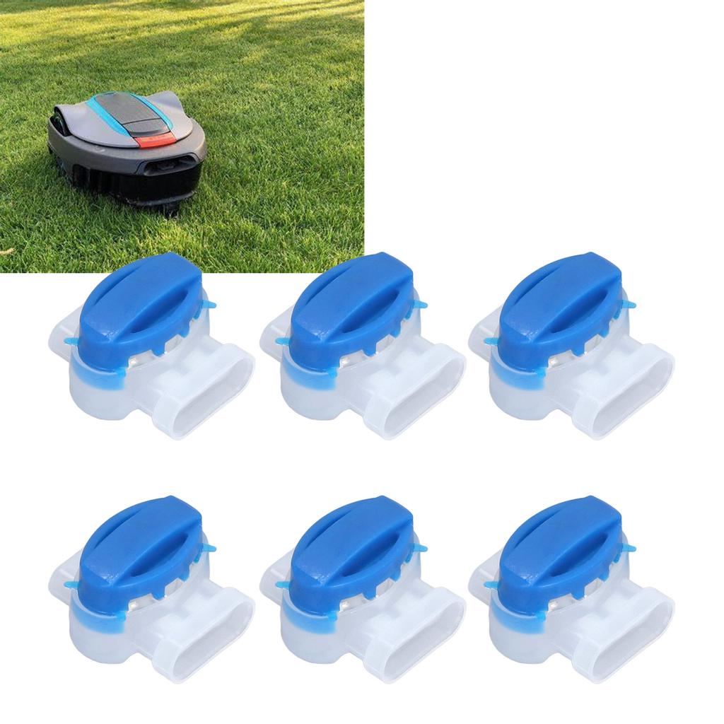 20Pcs 3 Hole Terminal Block Engineering Plastic Wire Connector Locator for Lawn Mower