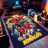 Tappeto CR7 per Soggiorno Camera da Letto Casa Decorazione Divano, Tappetino Antiscivolo per Giochi Bambini