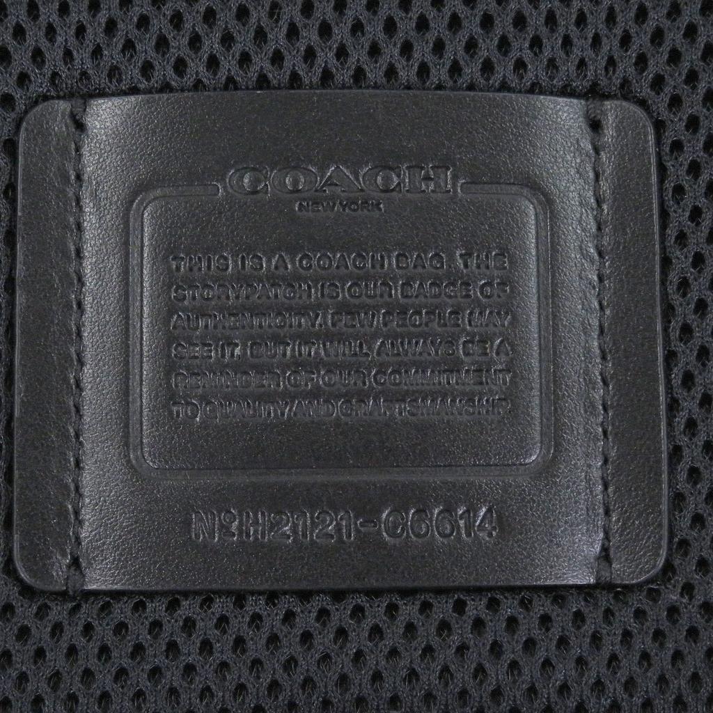 Excellent COACH Backpack Daypack League Flap Backpack with Quilting Used