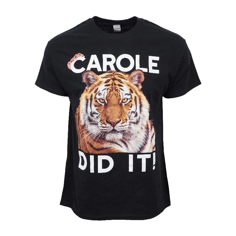 TIGER KING CAROLE DID IT MENS T SHIRT M