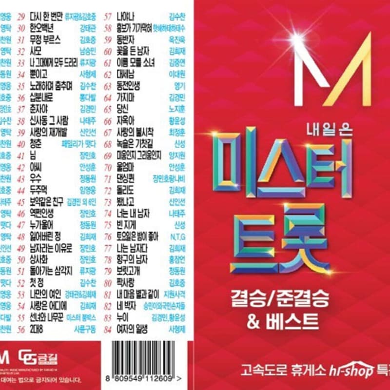 

[USB] Tomorrow is Mr. Trot Finals & Semi-finals & Best 84 Songs USB