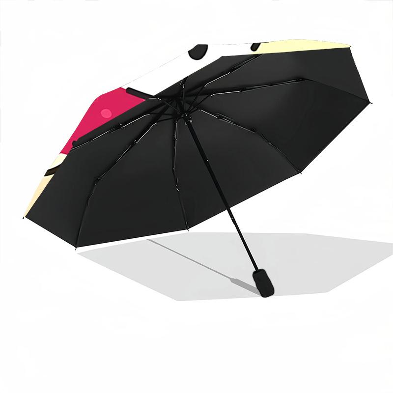 1pc Sanrio Characters Automatic Opening/Closing Umbrella with Foldable Design, Iron Frame, Outdoor Use, Festival Gift for Fans, Travelers, Daily Use,