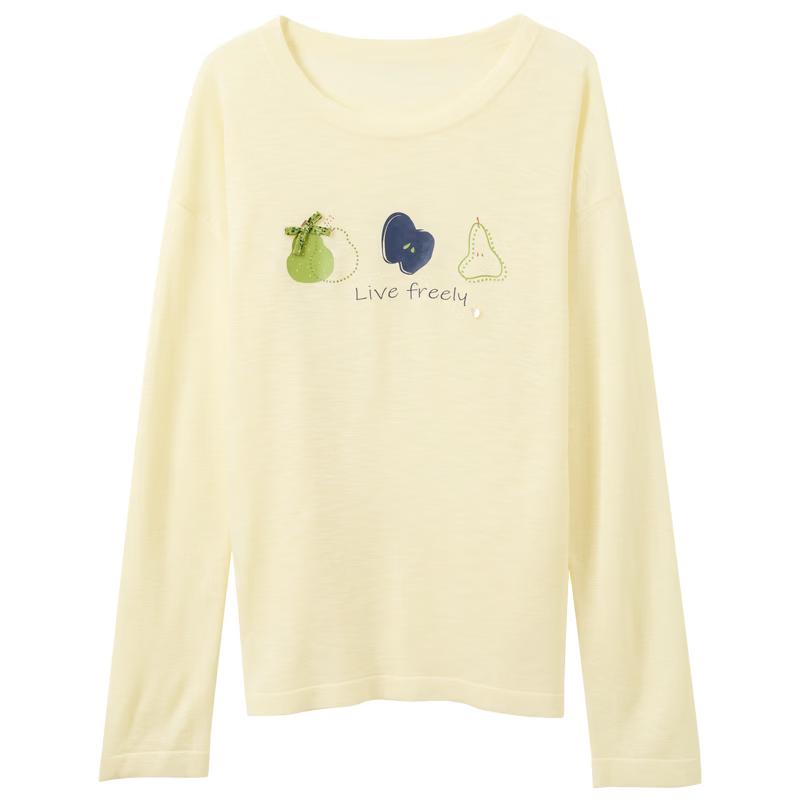 Sancai 2026 Summer Fruit Print Knit Pullover XL