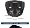 Retro Harley Windproof Motorcycle Goggles: Off-Road Riding One-Piece Mask Glasses
