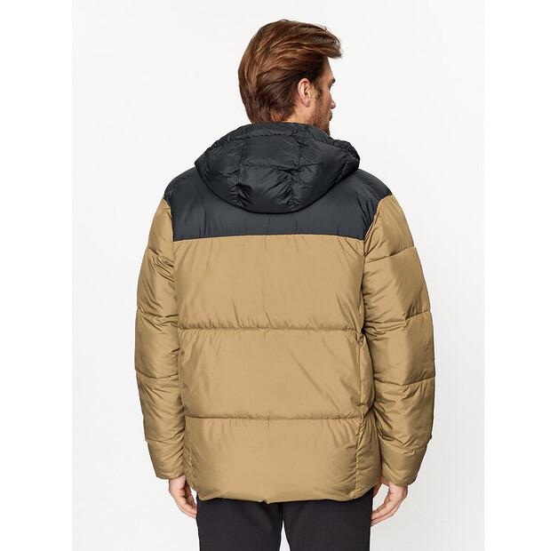 Куртка Columbia Puffect™ с капюшоном, коричневая, стандартного кроя