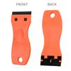 Plastic Razor Scraper Tool with 10 Replacement Blades | Scratch-Free Multi-Purpose Adhesive Remover for Hair Extensions, Phone Screen Repair, Window T