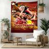 Arsenal Custom Your Name Wall Decor Tapestry Art For Pet Memorial Birthdaywedding Party Backdrop Family Gift