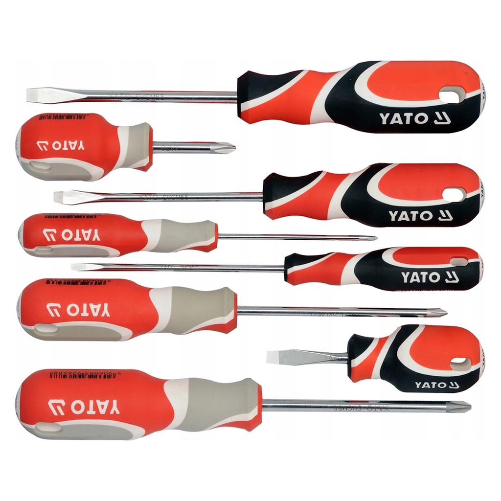 Yato Screwdriver Set (Pack of 8)