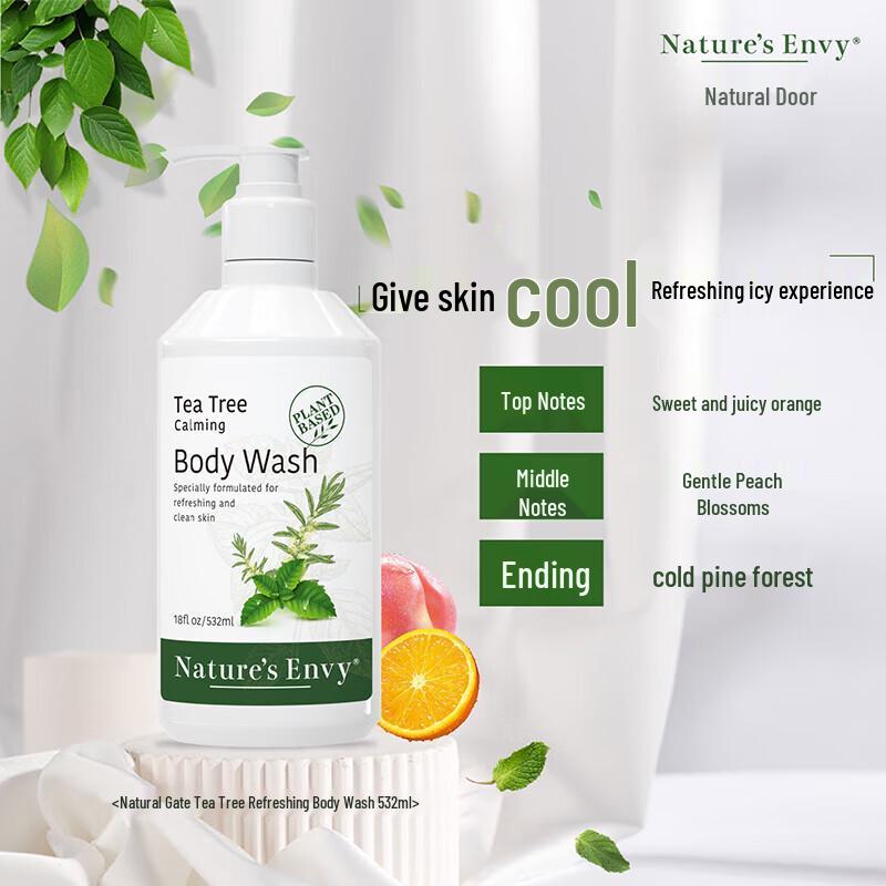 Nature's Gate Tea Tree Refreshing Shower Gel 532ml