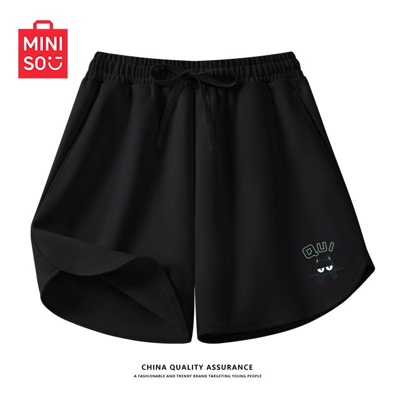 MINISO Women s 2026 Quick-Dry Sports Shorts M