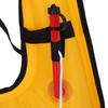Chaleco Salvavidas Inflable para Adultos Chaleco Salvavidas Natación Snorkel Surf Paseos en Barco Chaquetas(Amarillo)