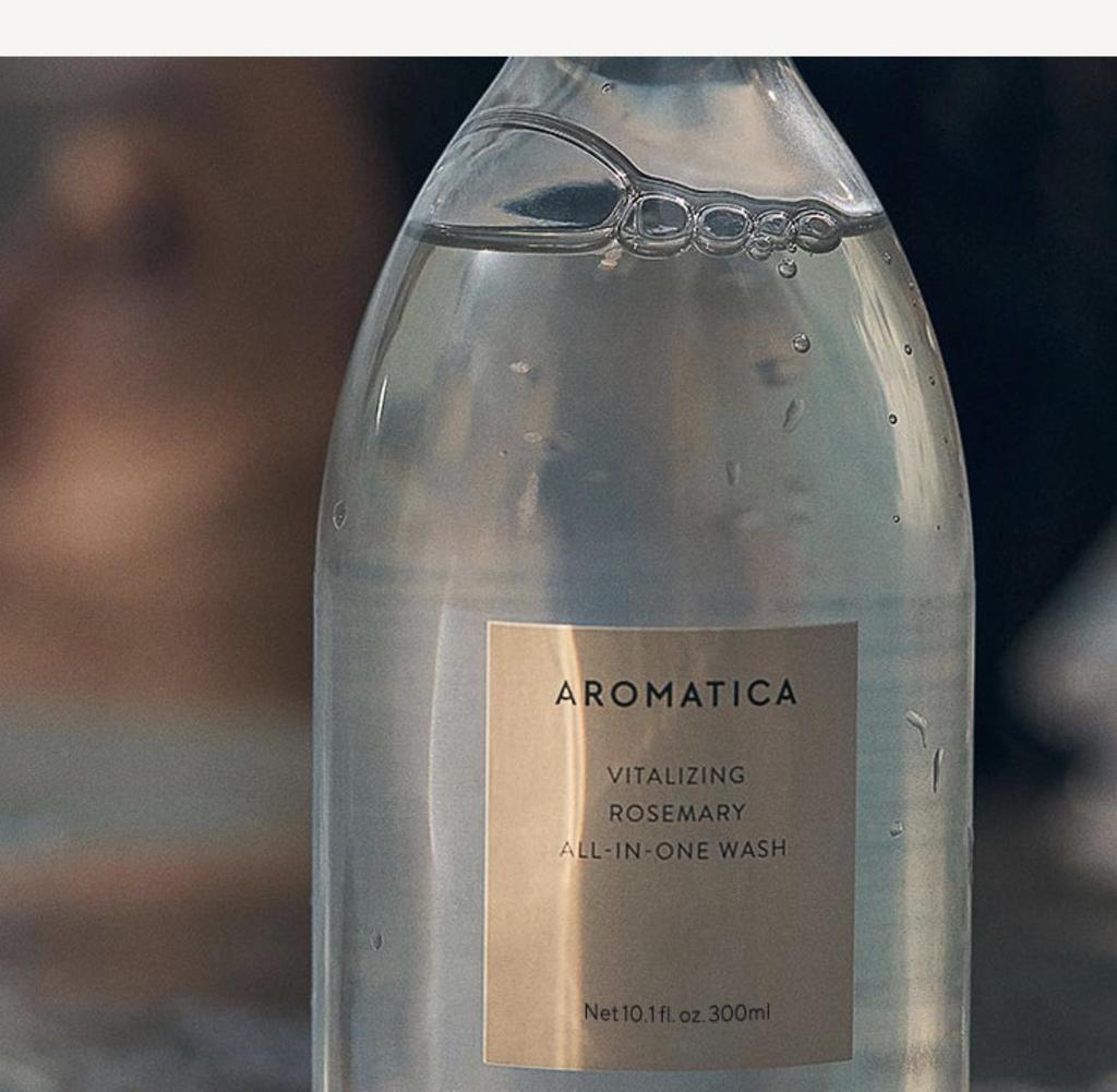 AROMATICA Vitalizing All in One Wash Rosemary Hydrating Cleanser 300ml