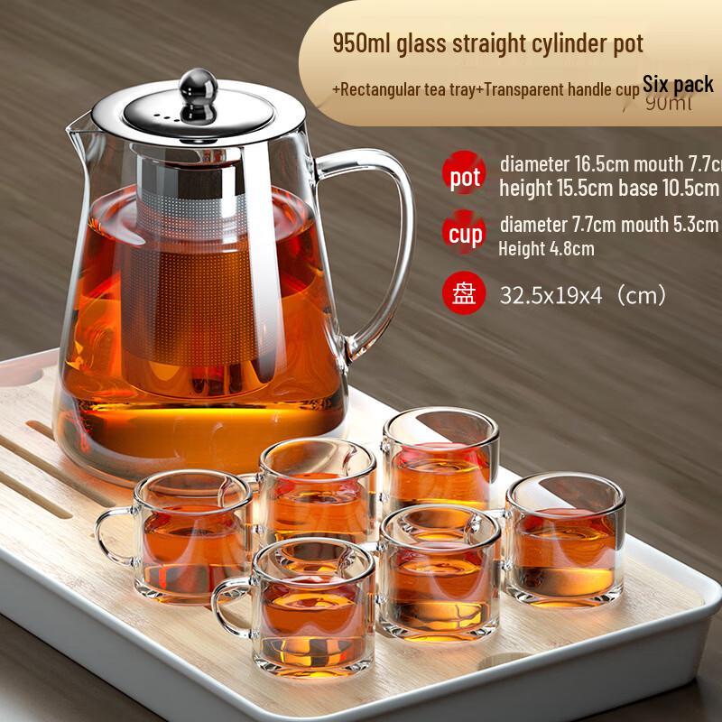 Chuyi Qi Glass Boiling Teapot Tea Set