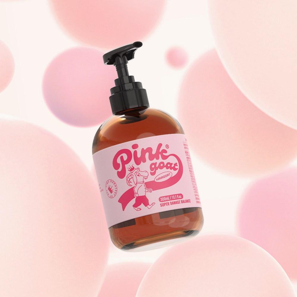 Pink Goat Severely Damaged Hair Treatment Hair Pack 1 Pcs 300ml