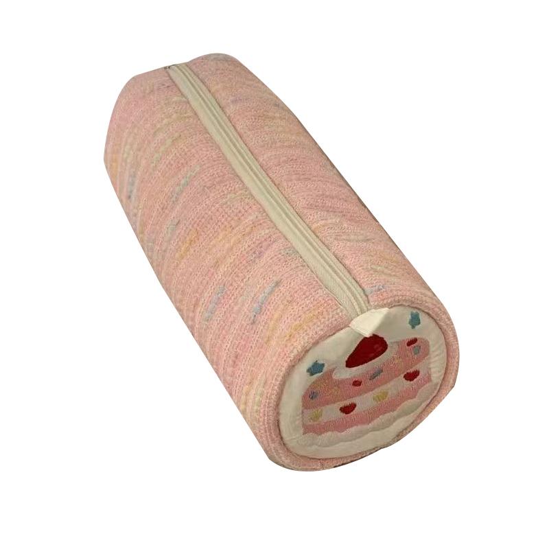 Neuer Stil Federmäppchen Cartoon Erdbeerkuchen Aufbewahrungstasche Multifunktionale Große Kapazität Stiftebox Schul- Bürobedarf