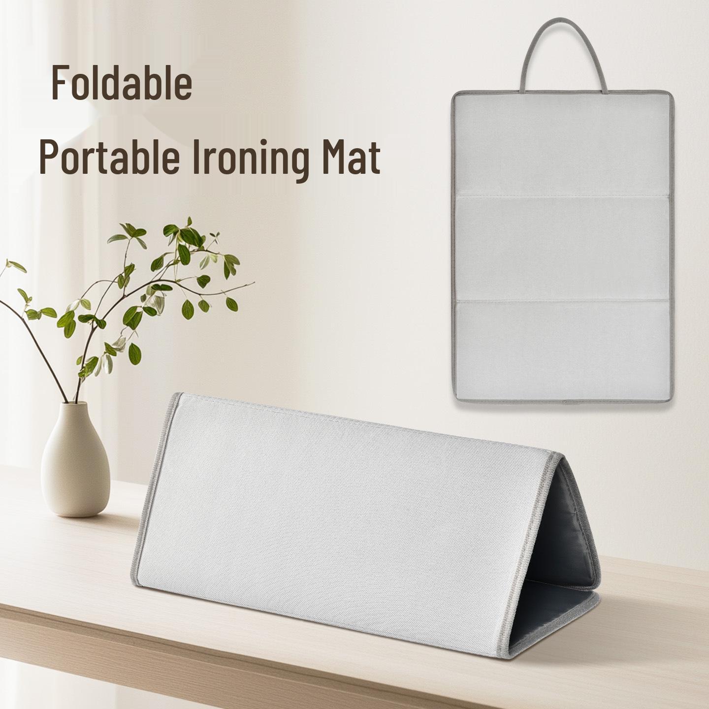 Portable Folding Garment Steamer with Ironing Board - Compact Electric Steamer for Easy Storage, Ideal for Dorms and Homes 6-Fold 35.5*41.5