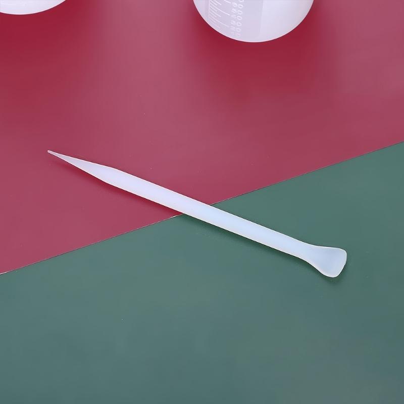 Resin Glue Tools Set Silicone Stirrer Stirring Rods 100ml Measuring Cups Mixing Cup Card Slot Cup Dispensing Cup