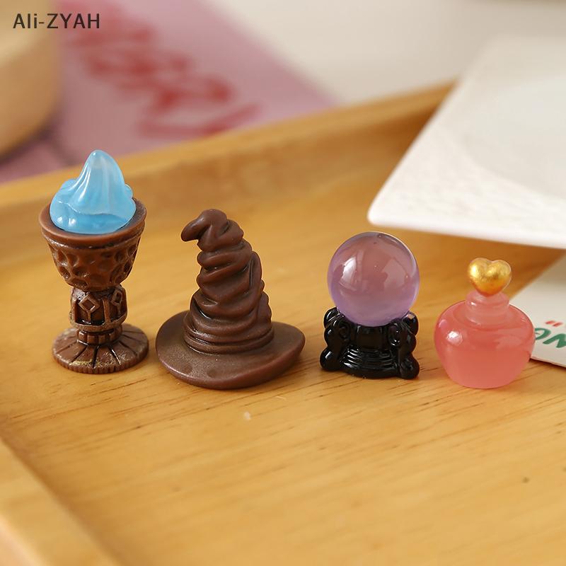 1/12 Puppenhaus Mini Magische Akademie Requisiten Dekoration Puppenhaus Mikro-Szenen-Ornamente Puppenhaus Zubehör Kinderspielzeug